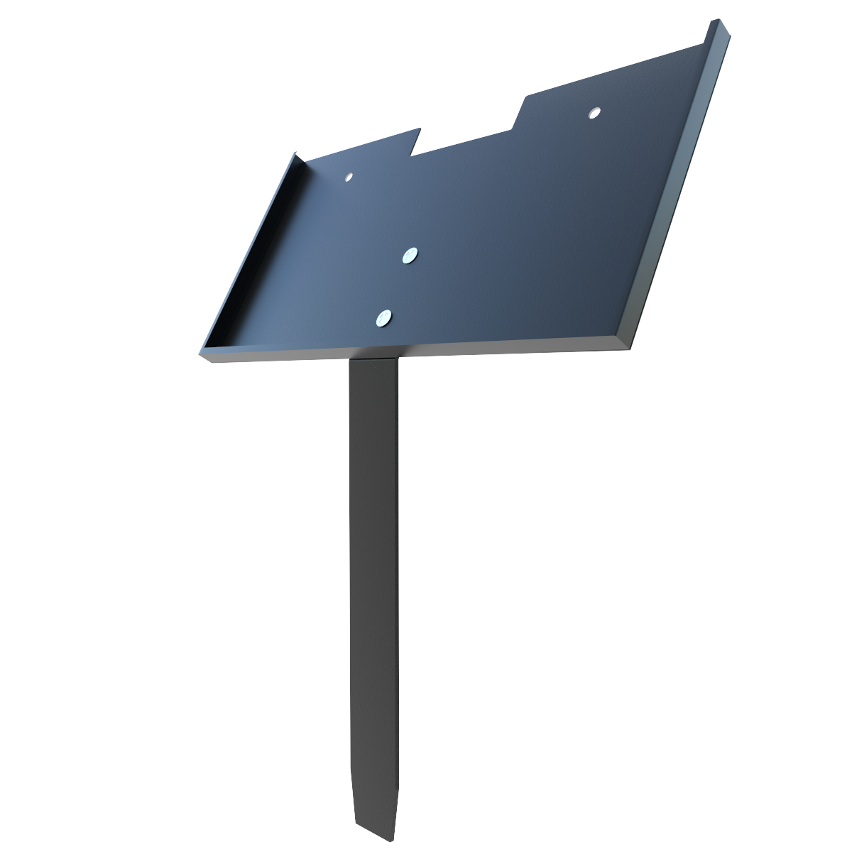 ADFSTONE Grave Marker & Memorial Plaque Metal Stand | Theme: Accessory | Ratio: 1v2 & 1v1.5)