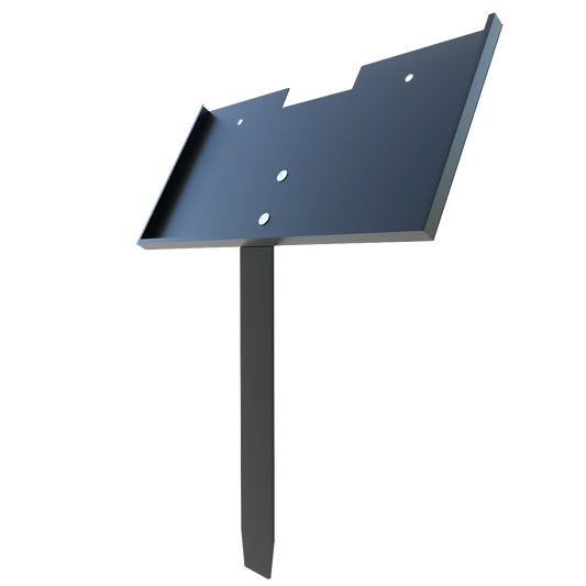 ADFSTONE Grave Marker & Memorial Plaque Metal Stand | Theme: Accessory | Ratio: 1v2 & 1v1.5)